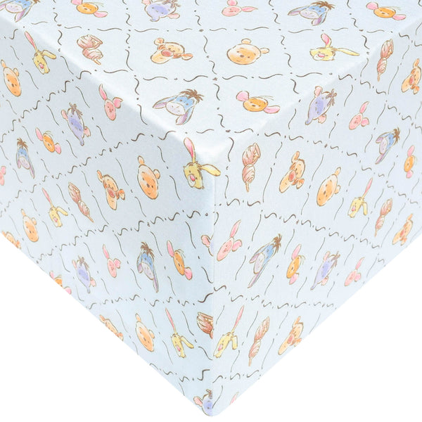 Copper Pearl - Classic Winnie the Pooh Premium Crib Sheet