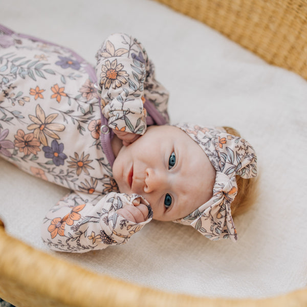 Copper Pearl - Flora Knit Headband