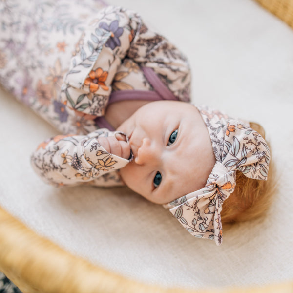 Copper Pearl - Flora Knit Headband