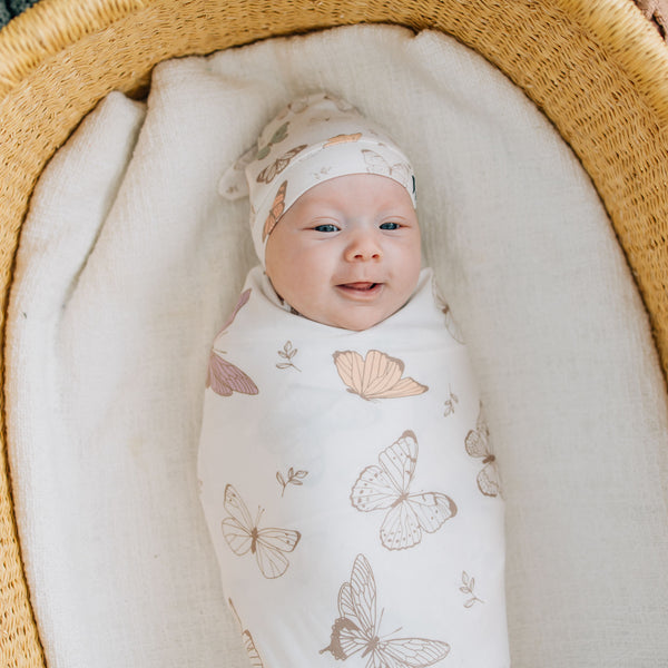 Copper Pearl - Luna Swaddle Blanket