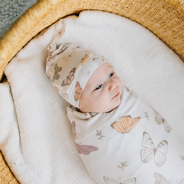 Copper Pearl - Luna Swaddle Blanket
