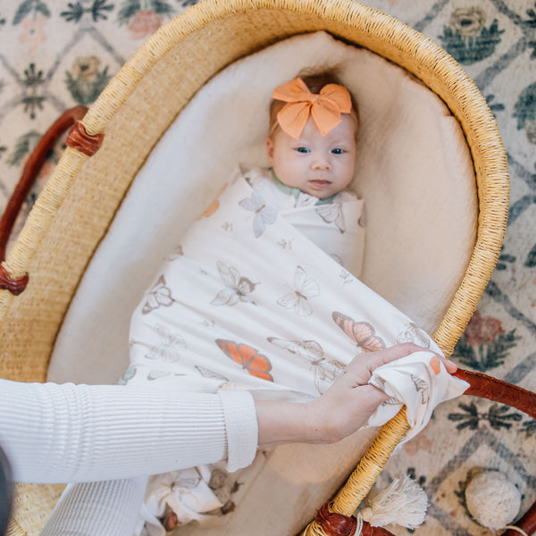 Copper Pearl - Luna Swaddle Blanket