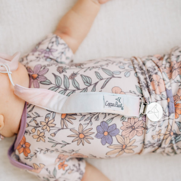 Copper Pearl - Flora Binky Clips