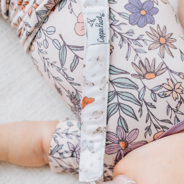 Copper Pearl - Flora Binky Clips