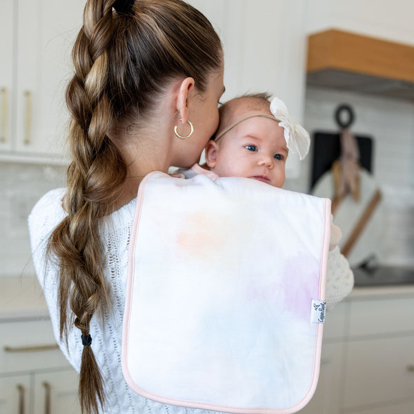 Copper Pearl - Flora Burp Cloth