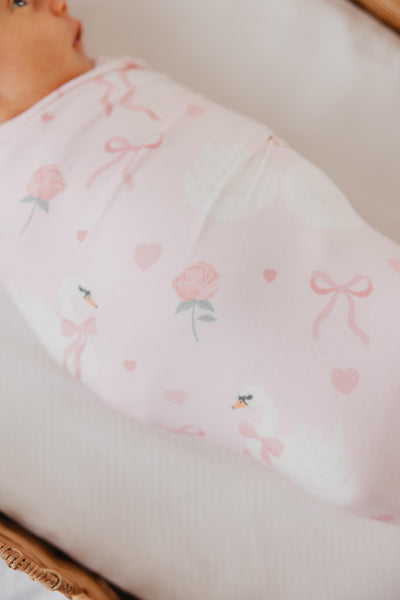 Copper Pearl - Adelia Swaddle Blanket