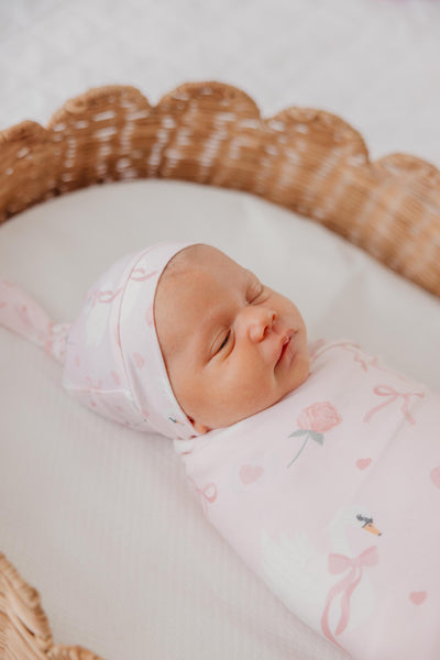 Copper Pearl - Adelia Swaddle Blanket