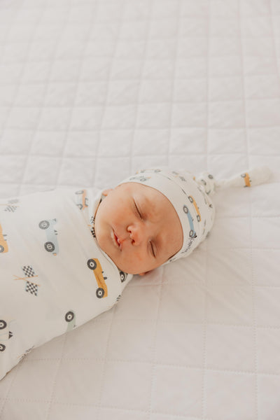 Copper Pearl - Speedster Swaddle Blanket