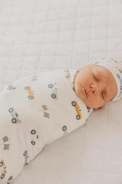 Copper Pearl - Speedster Swaddle Blanket