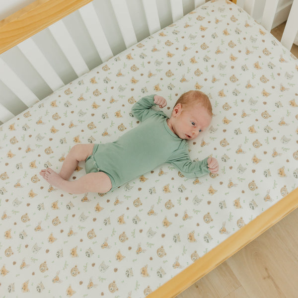 Copper Pearl - Wilder Premium Crib Sheet