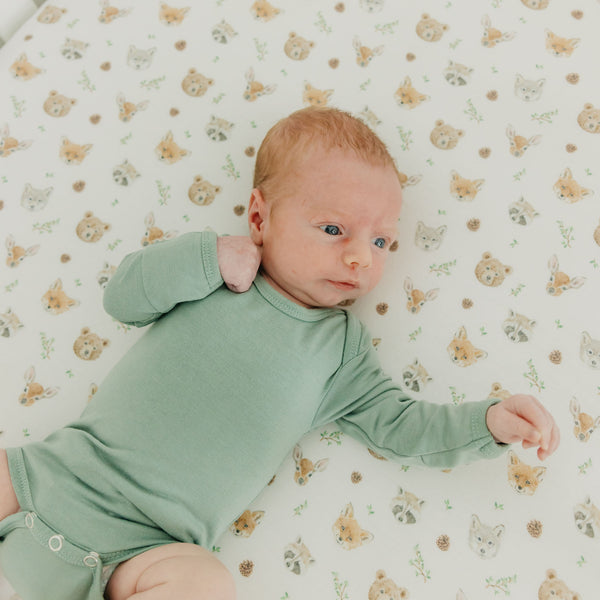 Copper Pearl - Wilder Premium Crib Sheet