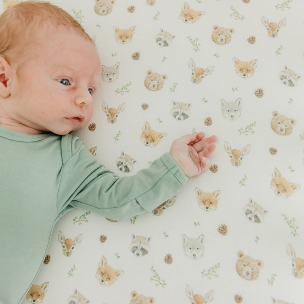 Copper Pearl - Wilder Premium Crib Sheet
