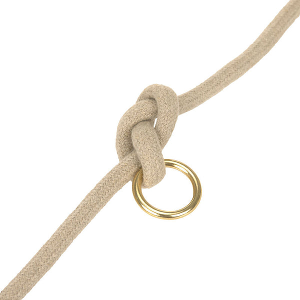 Palopa - Dog Leash Linen Mila Slim - Nature neon orange/yellow- Prepack of 2 - $70