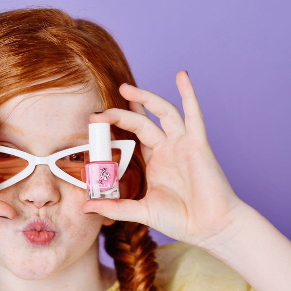 Miss Nella - Peel Off Nail Polish - Pink A Boo - Pink