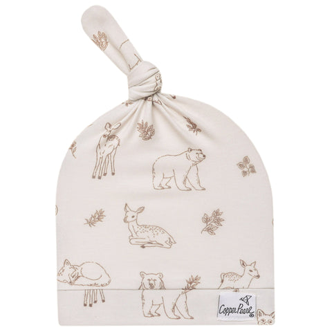 Copper Pearl - Dylan Top Knot Hat