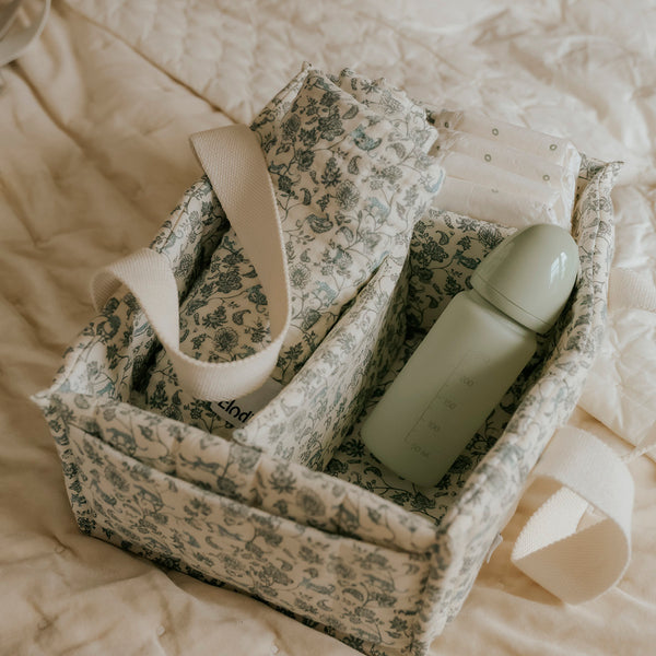 Elodie Details - Diaper Caddy - Garden Leo Toile