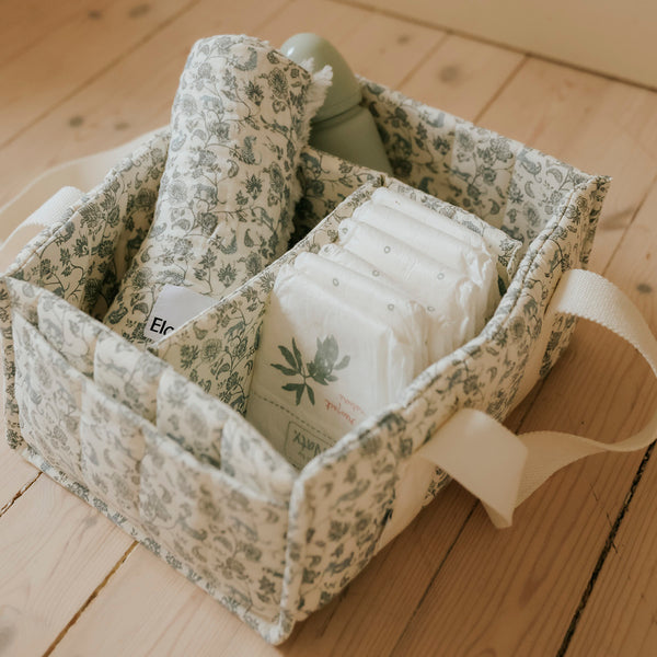 Elodie Details - Diaper Caddy - Garden Leo Toile