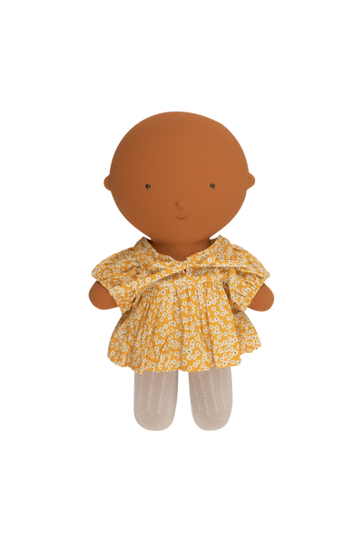 We are Gommu - Dress & Tights - Yellow Flowers