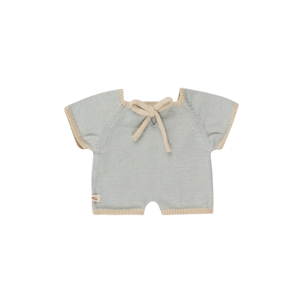 We are Gommu -  Micro Stripes Long One-Piece - Blue Sky/Sand