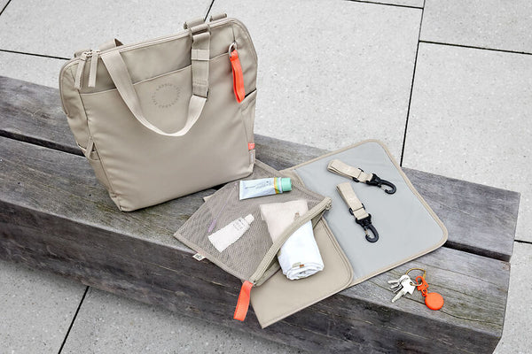 Lassig - Green Label - Diaper bag - Conversion Backpack - Beige