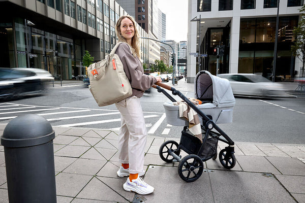 Lassig - Green Label - Diaper bag - Conversion Backpack - Beige