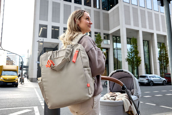 Lassig - Green Label - Diaper bag - Conversion Backpack - Beige