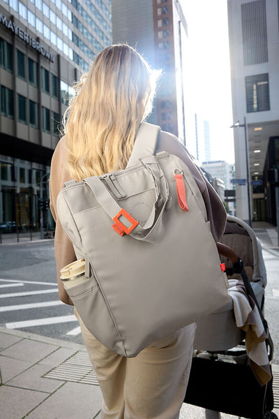 Lassig - Green Label - Diaper bag - Conversion Backpack - Beige