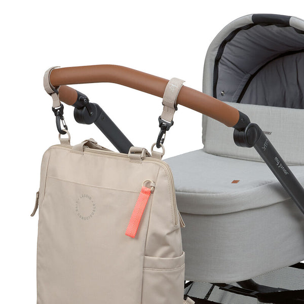 Lassig - Green Label - Diaper bag - Conversion Backpack - Beige