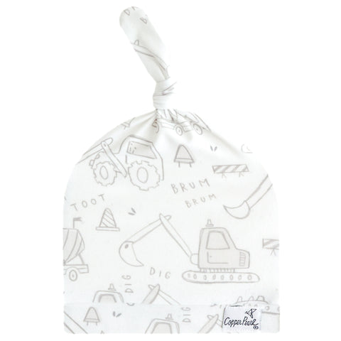 Copper Pearl - Gage Top Knot Hat