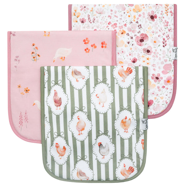 Copper Pearl - Gigi Burp Cloth