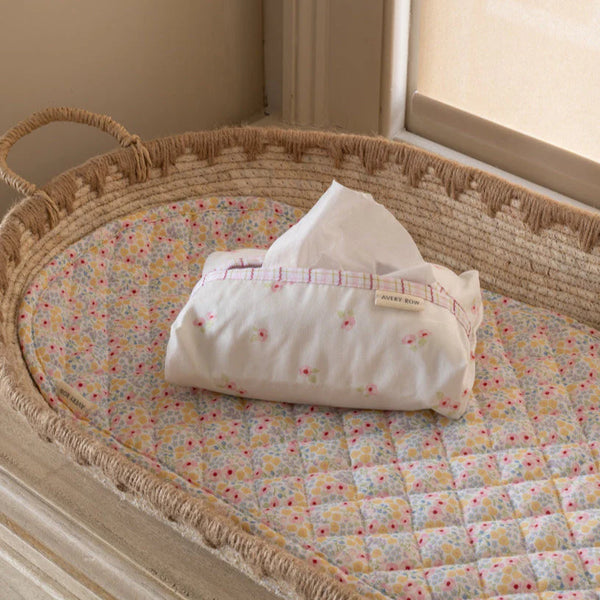 Avery Row - Baby Wipes Cover - Anemone