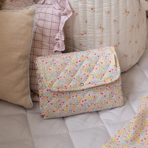 Avery Row - Travel Changing Mat - Wildflower