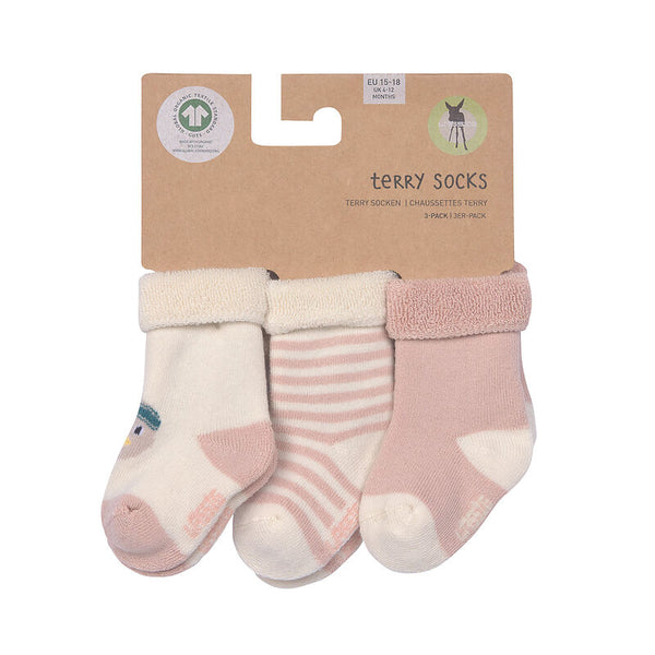 Lassig - Terry Socks GOTS 3 pcs Duck