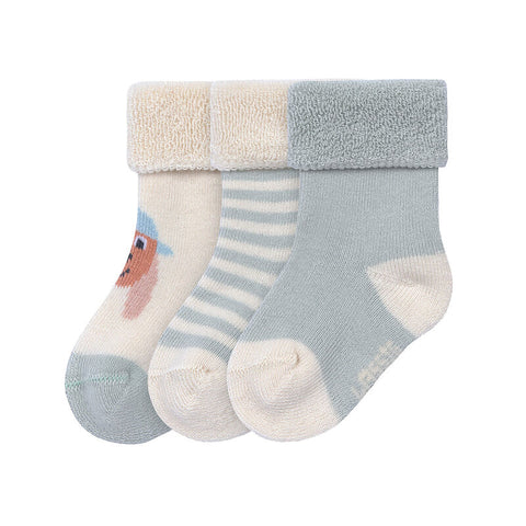Lassig - Terry Socks GOTS 3 pcs Dog