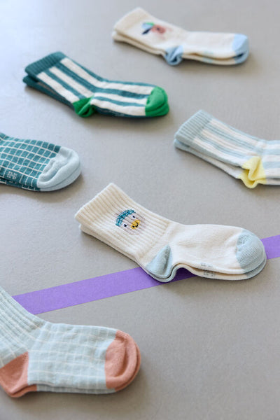 Lassig - Tennis Socks 3 pcs GOTS Duck