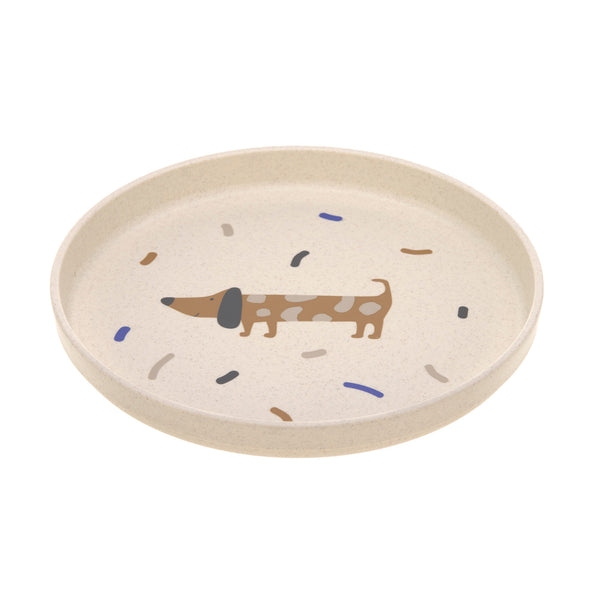 Lassig - 4babies - Plate - Little Mateys - Royal Blue