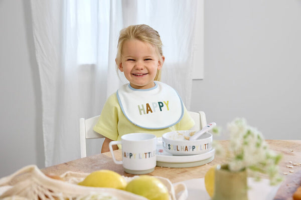 Lassig - Happy Fruits - Value Pack Bib (5 pcs) - Lemon