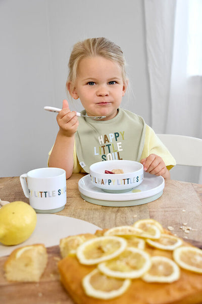 Lassig - Happy Fruits - Value Pack Bib (5 pcs) - Lemon