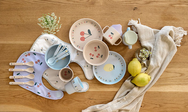 Lassig - Happy Fruits - Plate PP/Cellulose - Cherry