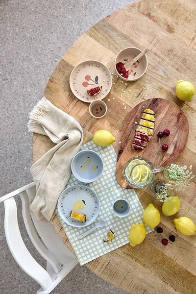 Lassig - Happy Fruits - Dish Set PP/Cellulose - Lemon