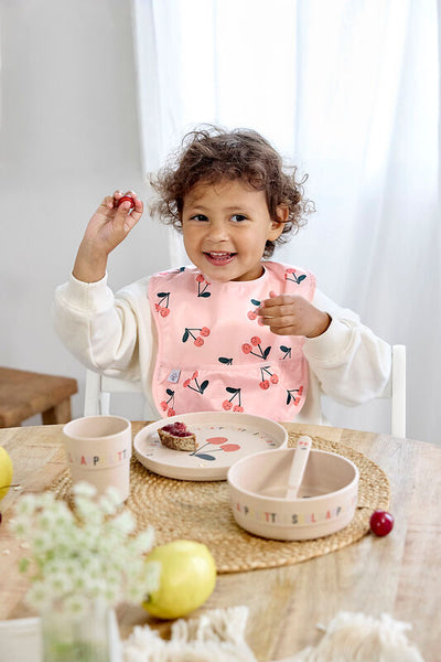 Lassig -  Happy Fruits - Dish Set PP/Cellulose - Cherry