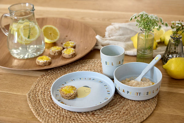 Lassig - Happy Fruits - Dish Set PP/Cellulose - Lemon