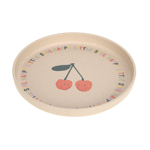 Lassig - Happy Fruits - Plate PP/Cellulose - Cherry