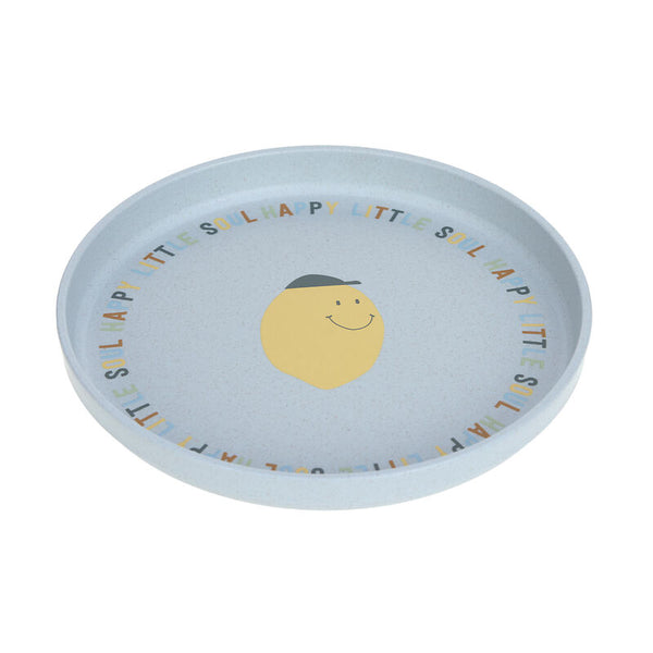Lassig - Happy Fruits - Plate PP/Cellulose - Lemon
