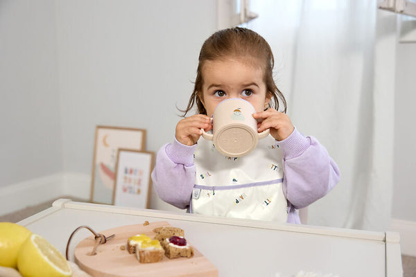 Lassig - Happy Fruits - Lightweight Bib 2 pcs - Cherry