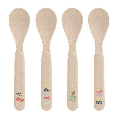 Lassig - Happy Fruits - Spoon Set - Cherry