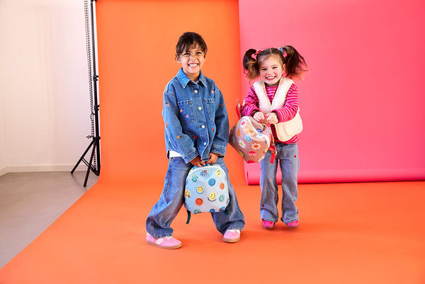 Lassig - Tiny Backpack SmileyWorld® Dusty Rose