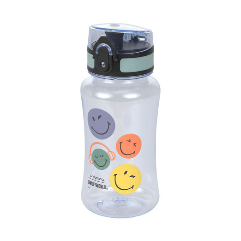 Lassig - Drinking Bottle SmileyWorld® Blue