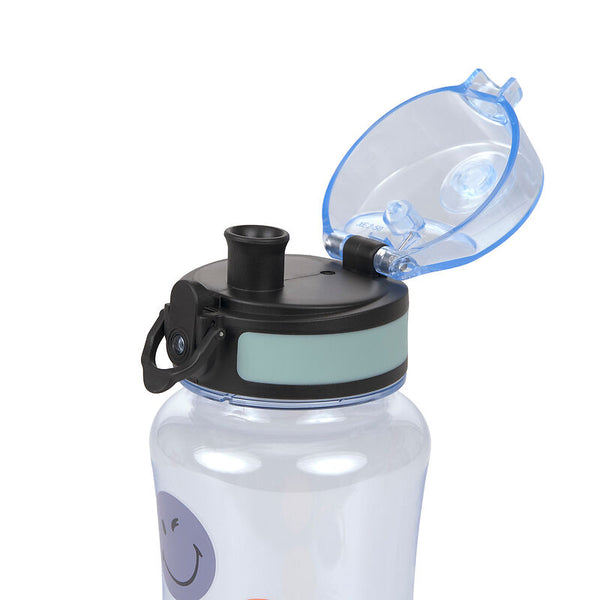 Lassig - Drinking Bottle SmileyWorld® Blue