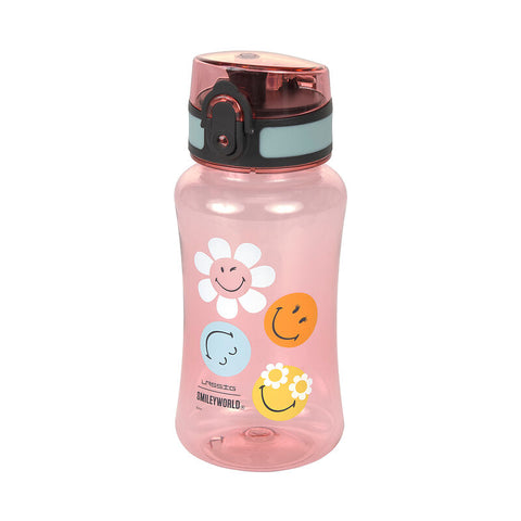 Lassig - Drinking Bottle SmileyWorld® Dusty Rose